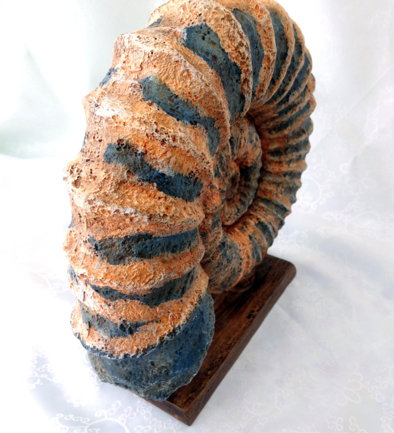 EL YAPIMI, DENİZ KABUĞU TEMALI DEKORATİF VİTRİN - RAF SÜSÜ – s119