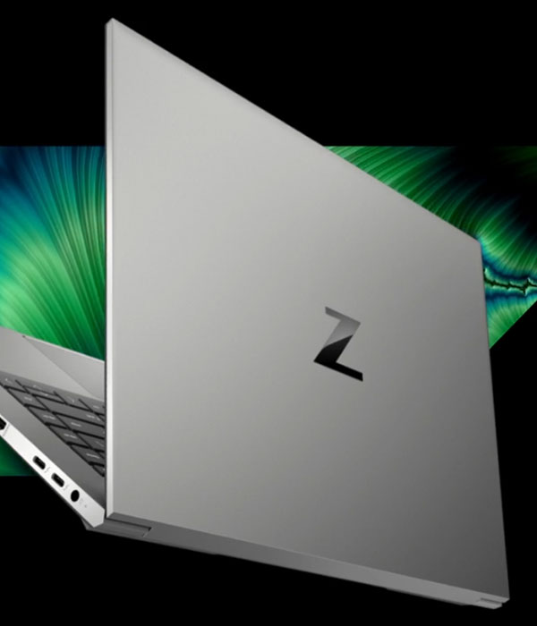 ZBook Studio G8 with Intel® Core™ i7-11850H vPro™ processor (2.5 GHz, up to 4.8 GHz with Turbo Boost, 24 MB cache, 8 core) + 32 GB memory + NVIDIA RTX™ A4000 Graphics (8 GB GDDR6) – e001